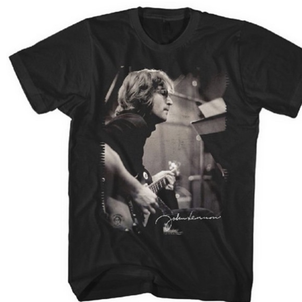 Grey John Lennon T Shirt